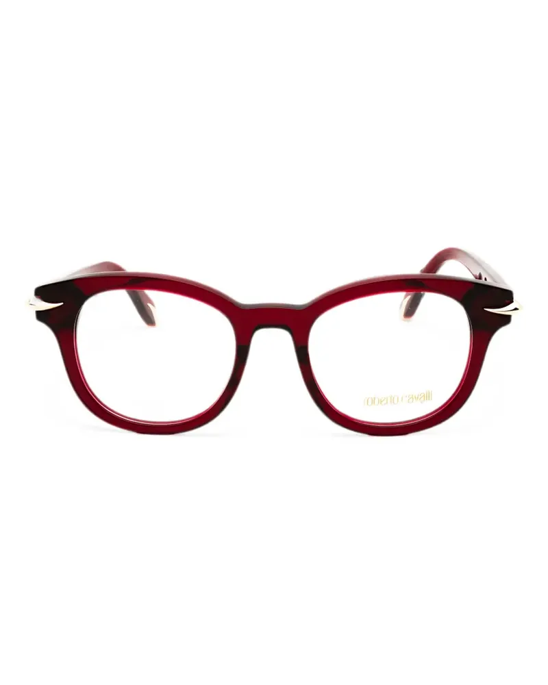 Roberto Cavalli round-frame glasses - Rot Rot