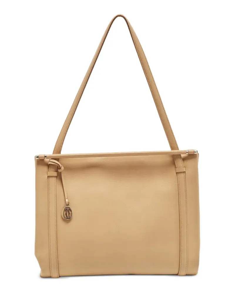 Cartier Cabochon Tote Bag aus Leder - Nude Nude