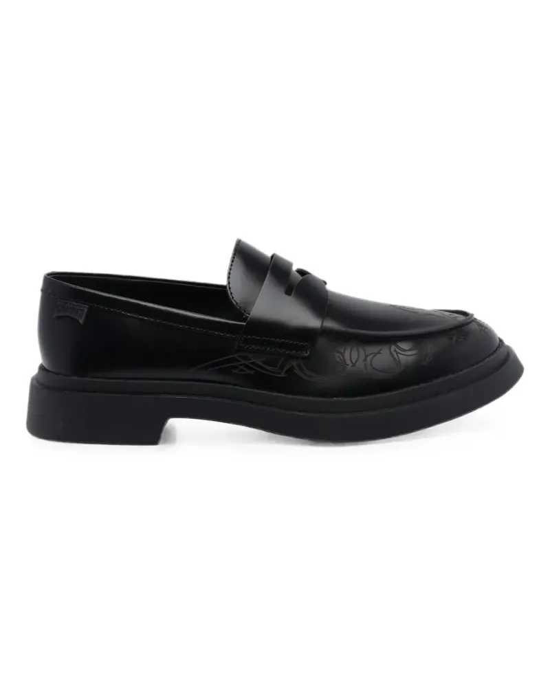 Camper Walden leather loafers - Schwarz Schwarz