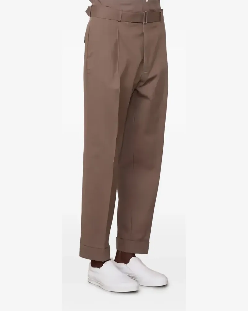 Officine Generale Louis Hose mit Falten - Braun Braun