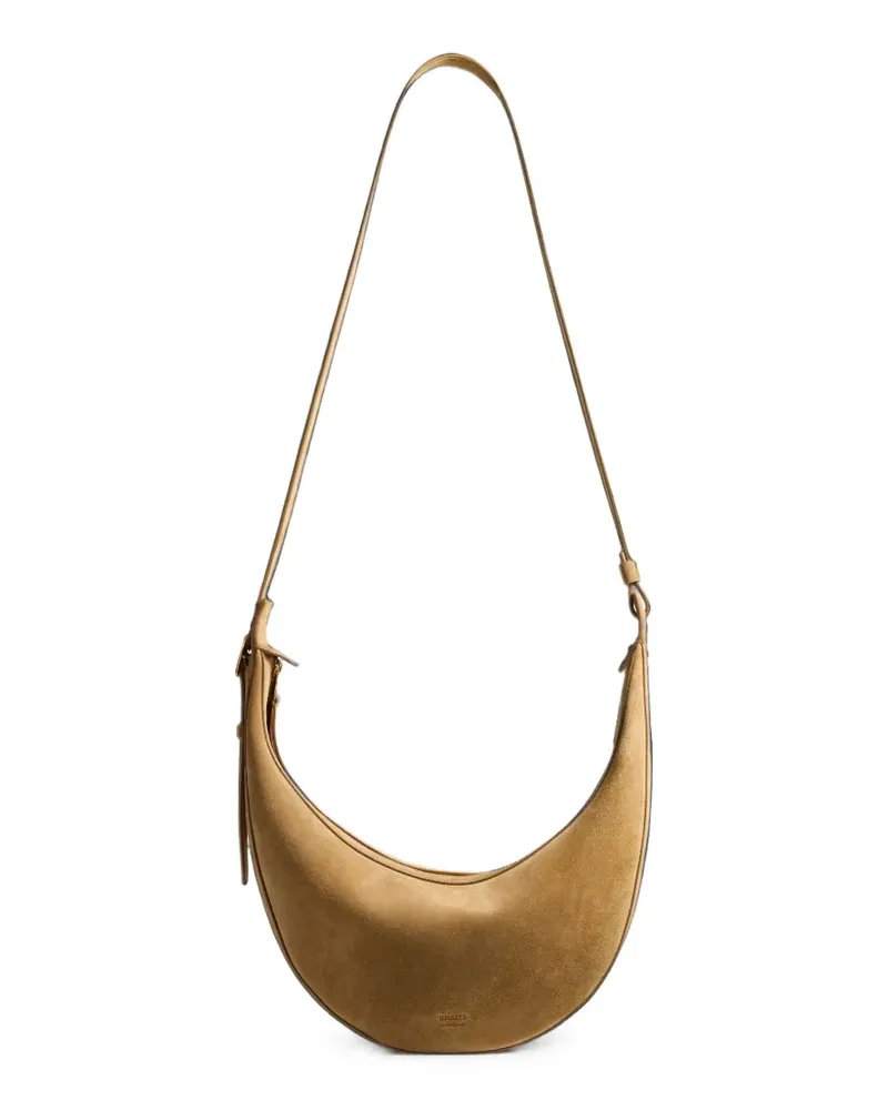 KHAITE Kleine Augustina Schultertasche mit Reißverschluss - Nude Nude