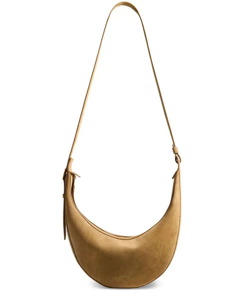 KHAITE Kleine Augustina Schultertasche mit Reißverschluss - Nude Nude