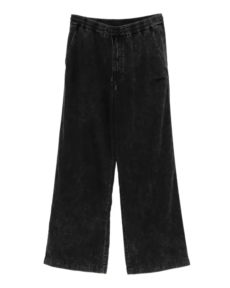 JUUN.J Gerade Hose mit Kordelzug - Grau Grau