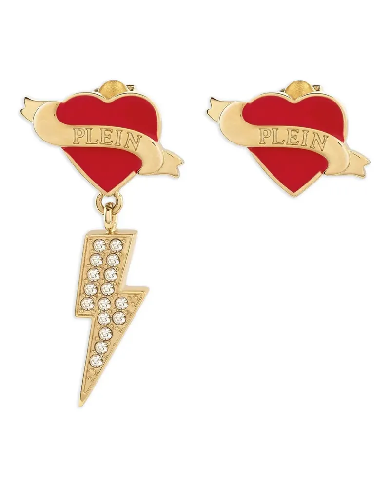 Philipp Plein Valentine Ohrringe - Rot Rot