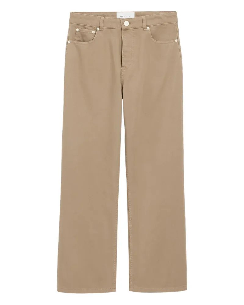 AMI Paris Lockere Five-Pocket-Jeans - Nude Nude