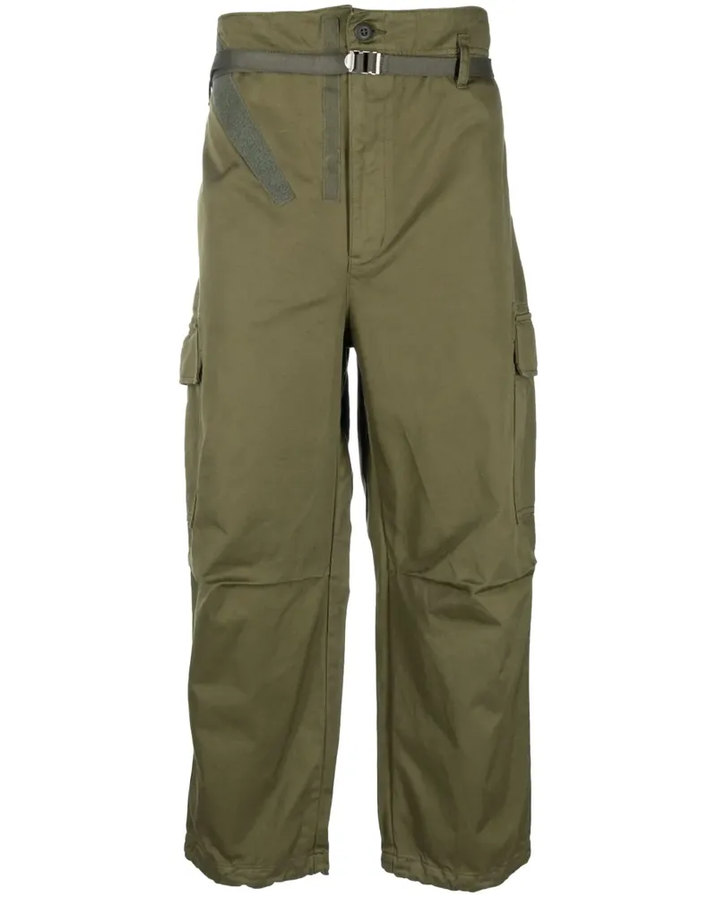 Comme des Garçons Cargohose im Tapered-Design - Grün Grün