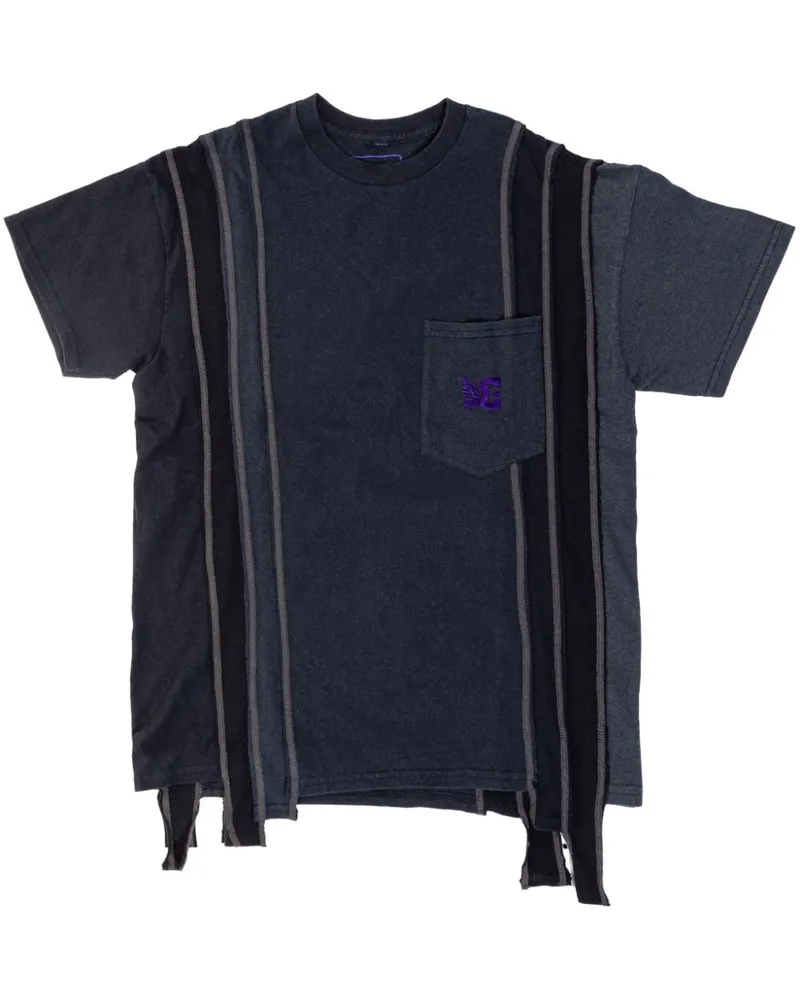 NEEDLES T-Shirt mit Logo-Stickerei - Schwarz Schwarz