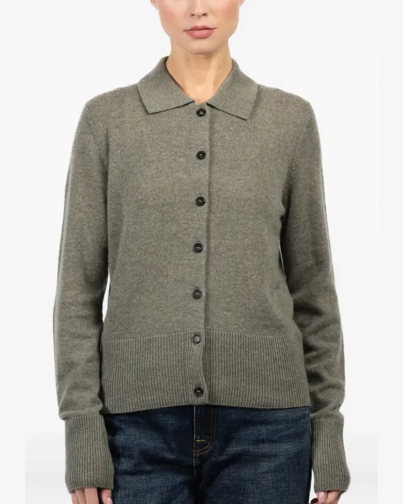 Le Kasha 1918 Geknöpfter Cardigan - Grau Grau