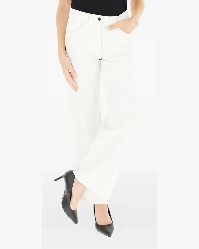 Seventy Jeans mit weitem Bein - Weiß Weiß