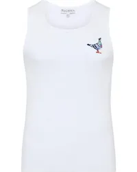 J.W.Anderson Pigeon Jersey-Tanktop Weiß