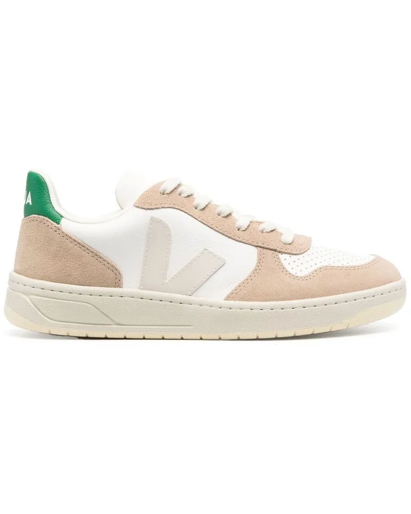 VEJA V-10 Sneakers - Weiß Weiß