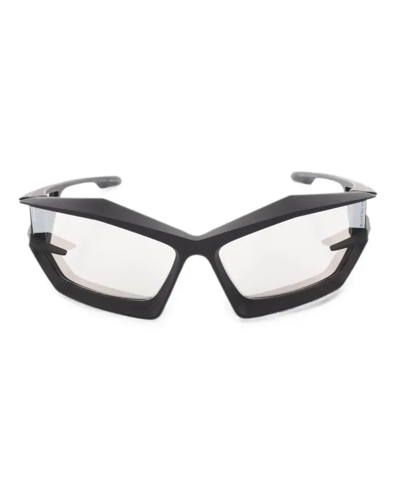 Givenchy Geometrische Giv Cut Sonnenbrille - Schwarz Schwarz