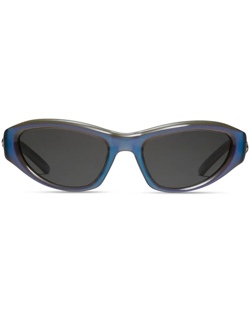 Gentle Monster Sonnenbrille mit Schimmeroptik - Blau Blau