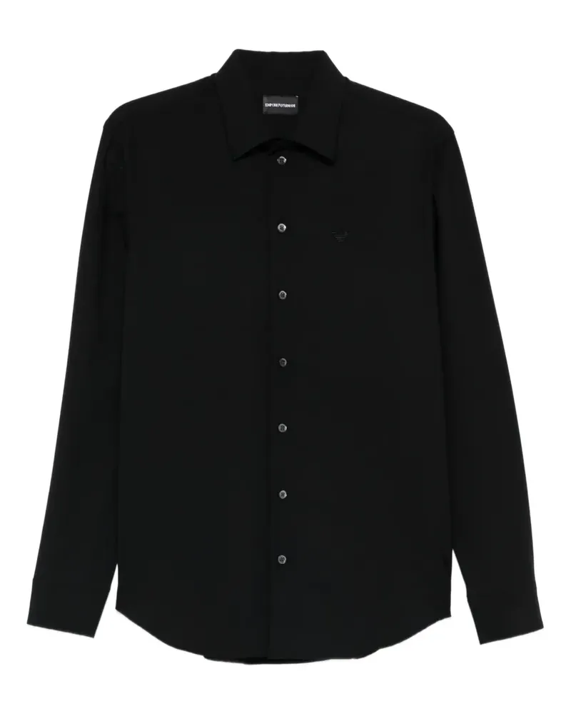 Emporio Armani button shirt - Schwarz Schwarz