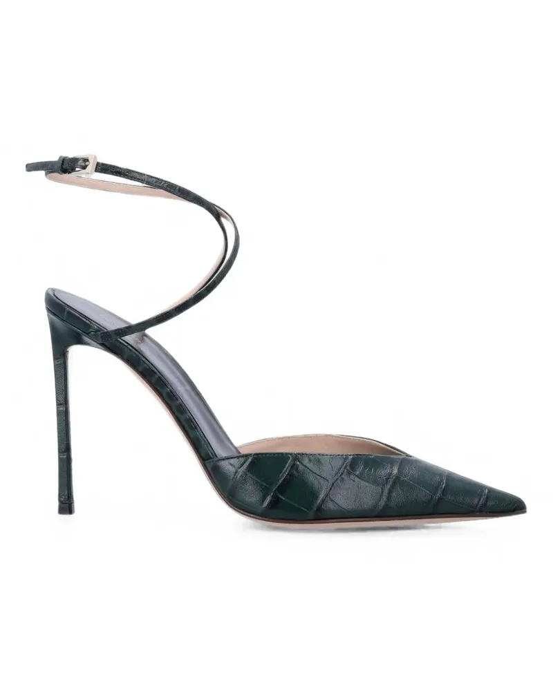 Tom Ford Selen crocodile-effect leather pumps - Grün Grün