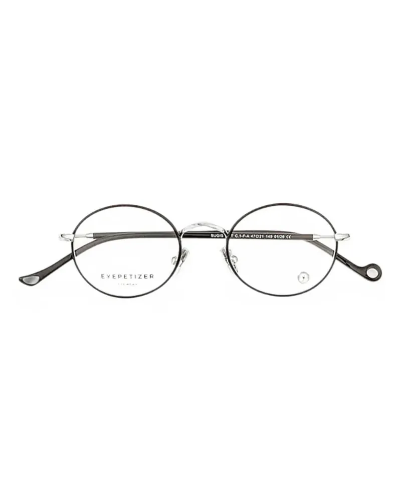 Eyepetizer Bugis round-frame glasses - Schwarz Schwarz