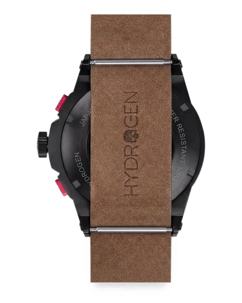 Hydrogen Otto 44mm chronograph watch - Schwarz Schwarz