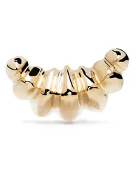 Lizzie Mandler 18kt Croissant Gelbgoldohrstecker Gold