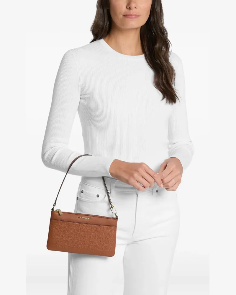 Michael Kors Jet Set zip wristlet - Braun Braun