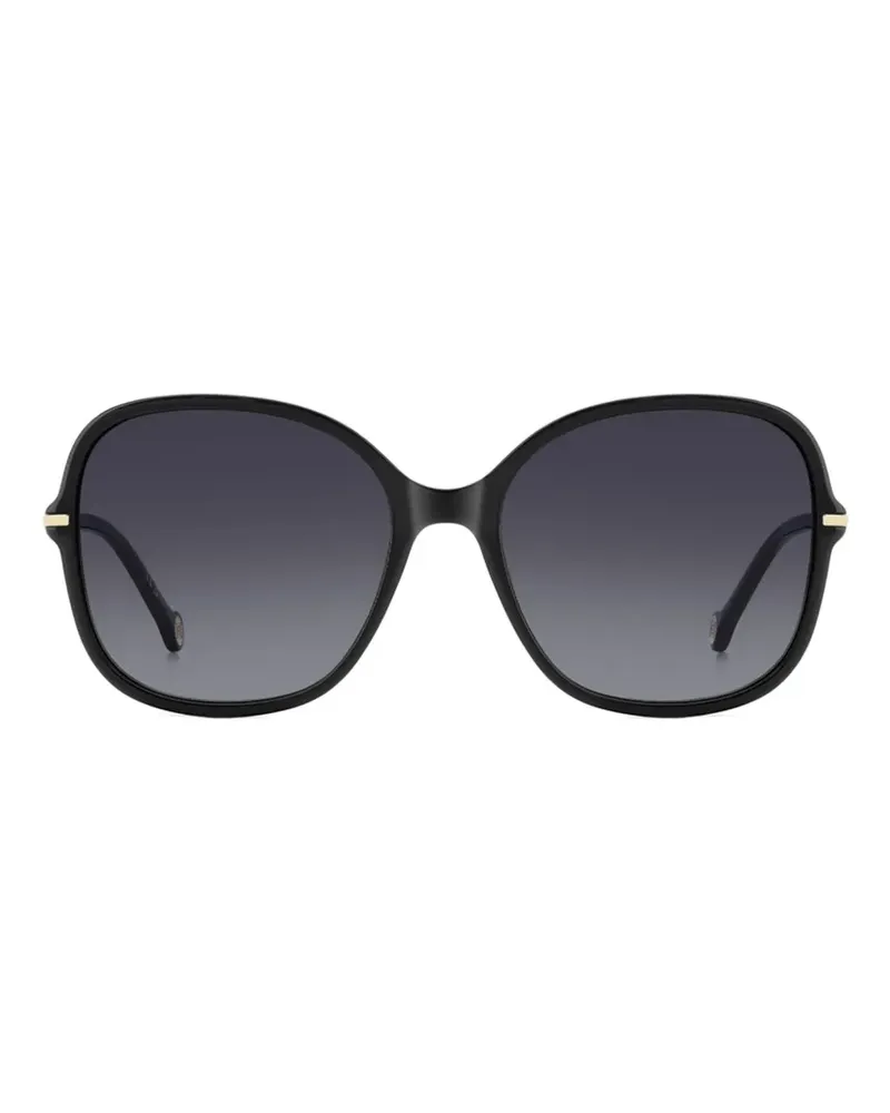 Carolina Herrera New York gradient-lens oversized-frame sunglasses - Schwarz Schwarz
