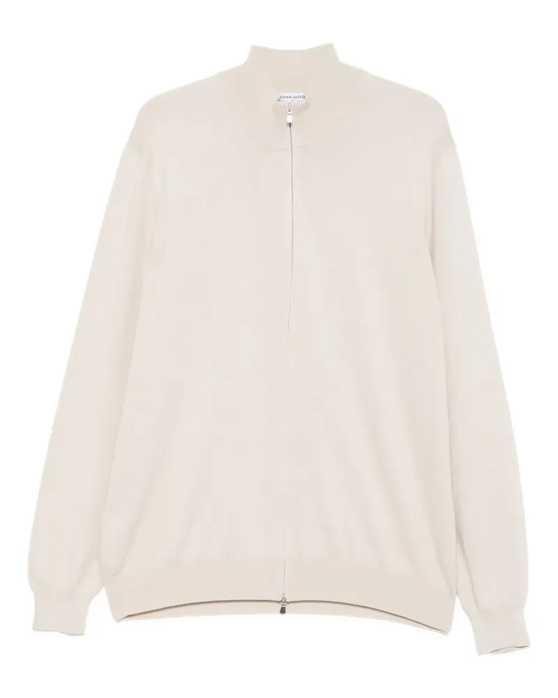 Gran Sasso Cardigan mit Reißverschluss - Nude Nude
