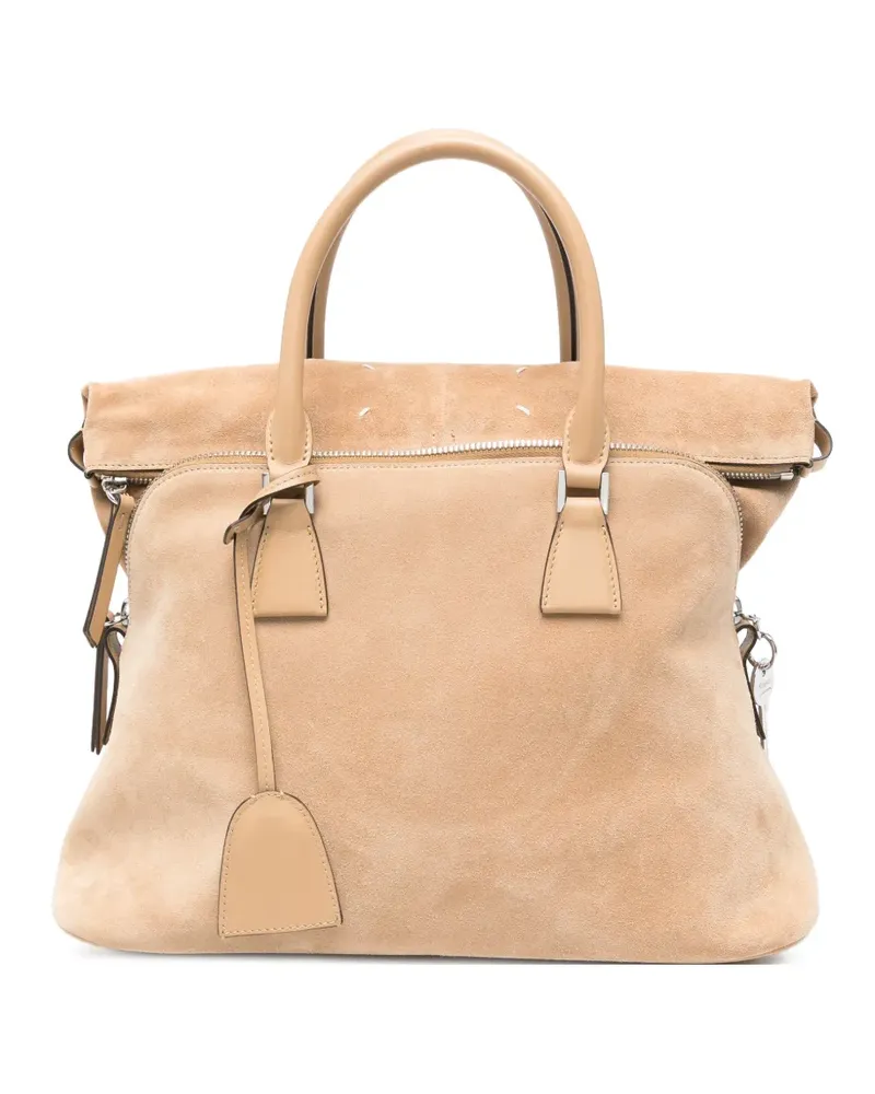 Maison Margiela Mittelgroße Soft Schultertasche - Nude Nude