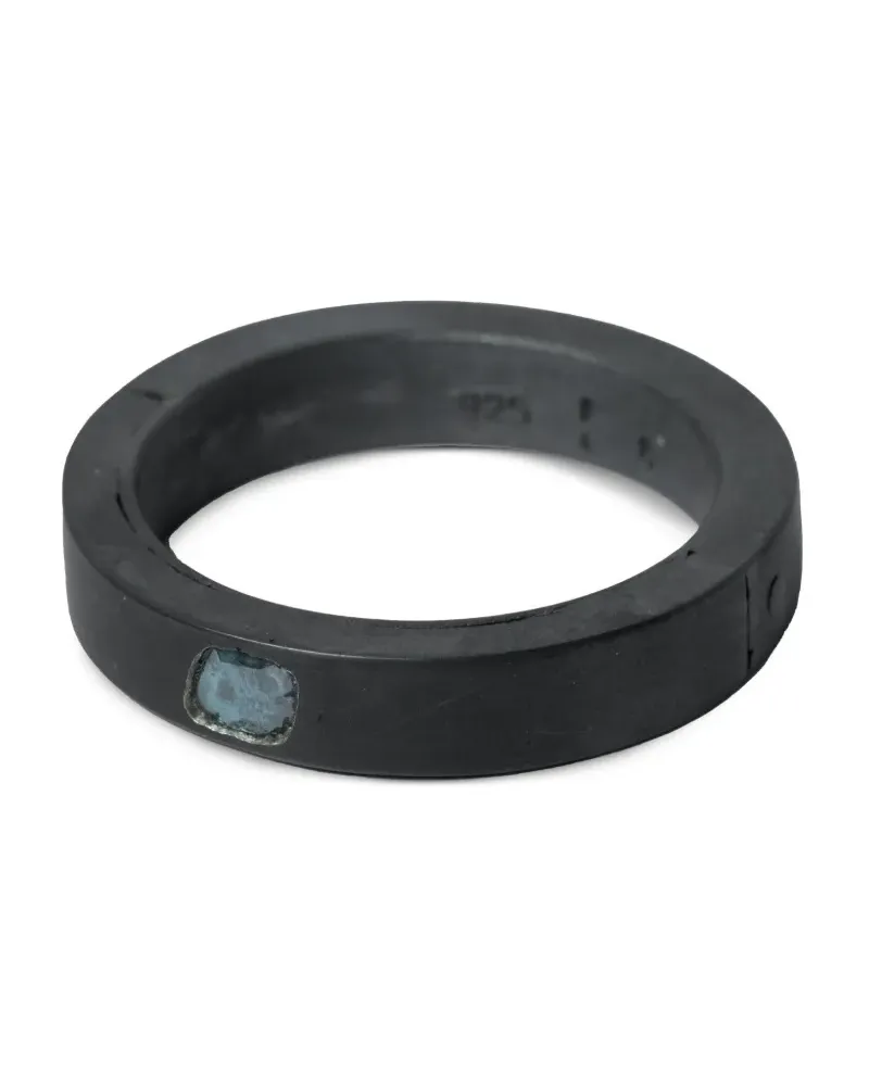 Parts Of Four Sistema Ring mit blauem Diamanten - Silber Silber