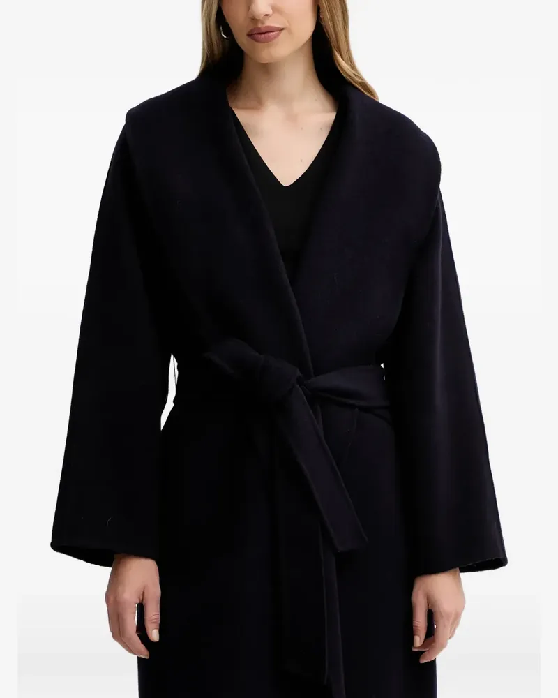 Liviana Conti Maxim belted coat - Blau Blau