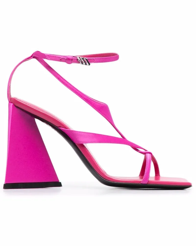 ATTICO Riemchensandalen 100mm - Rosa Rosa
