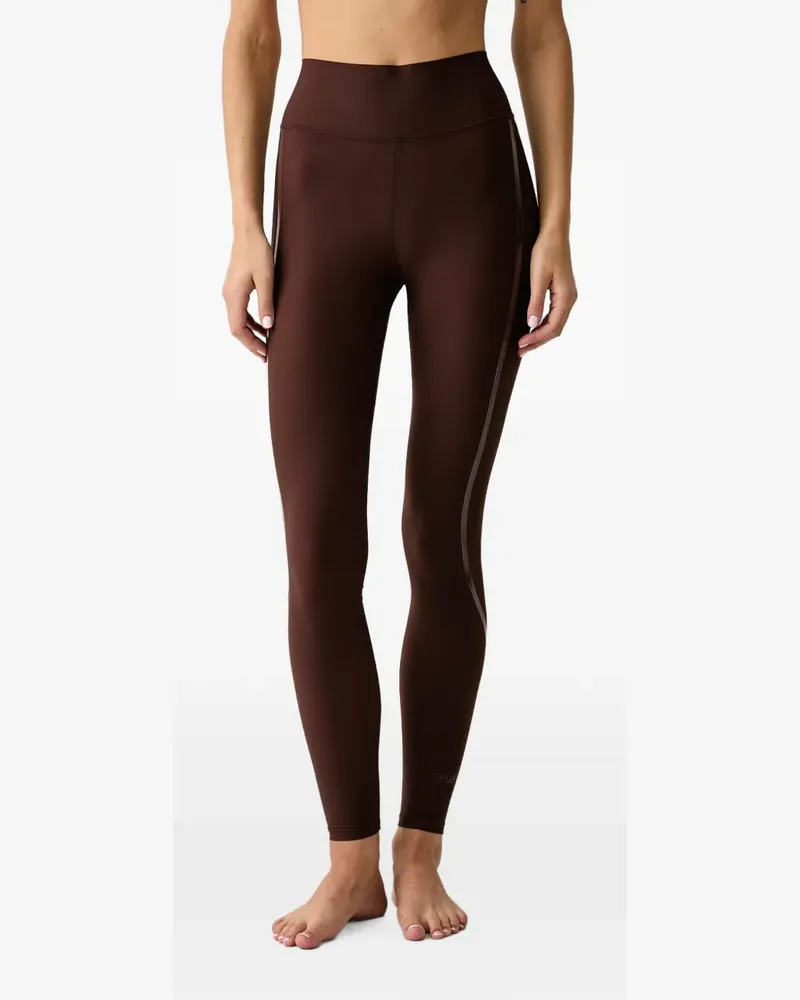 Casall Sculpture 3.0 Leggings mit Seitenstreifen - Braun Braun