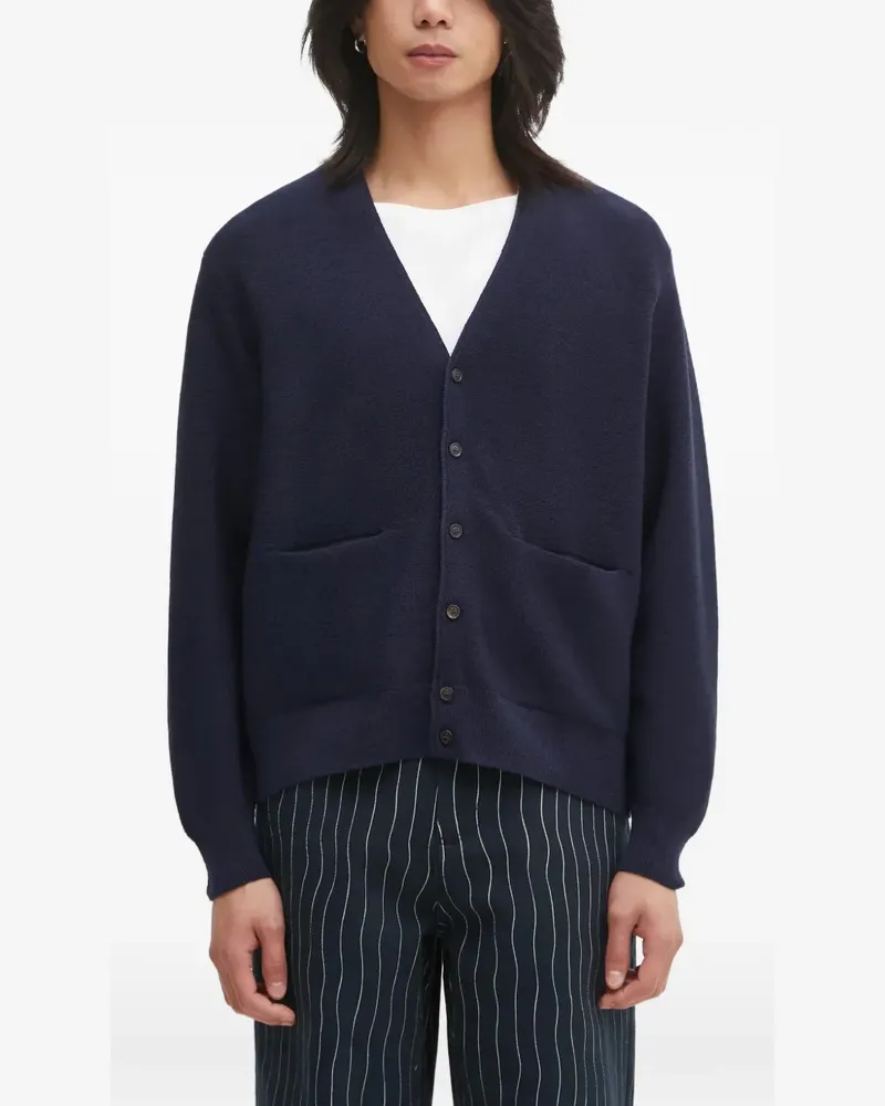 Visvim Selmer Cardigan mit aufgesetzten Taschen - Blau Blau