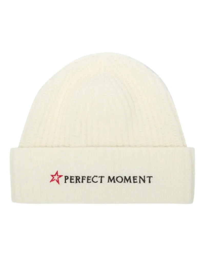 Perfect Moment Beanie mit Logo-Stickerei - Nude Nude