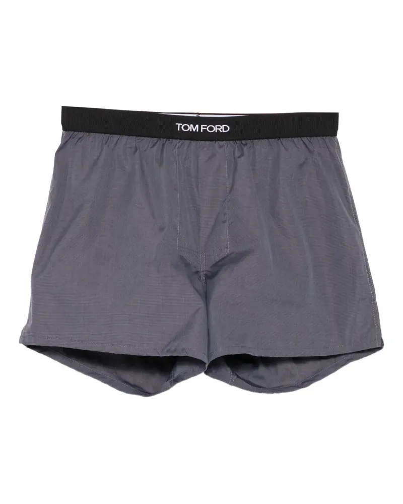 Tom Ford logo-waistband boxers - Grau Grau