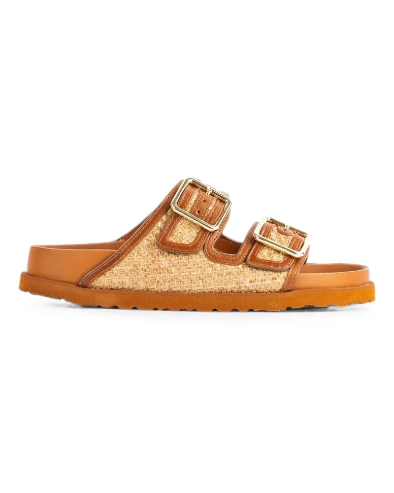 Birkenstock Arizona Sandalen mit Rahmen - Braun Braun