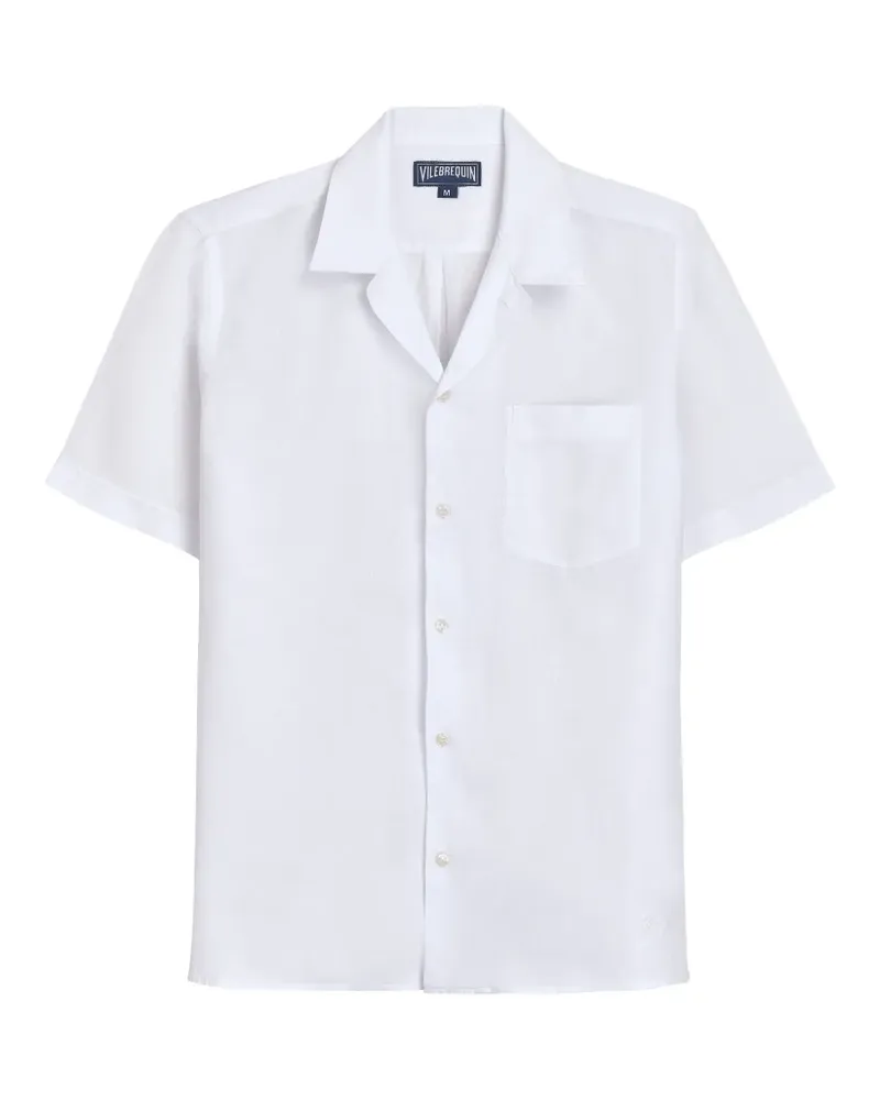 Vilebrequin Klassisches Bowlinghemd - Weiß Weiß