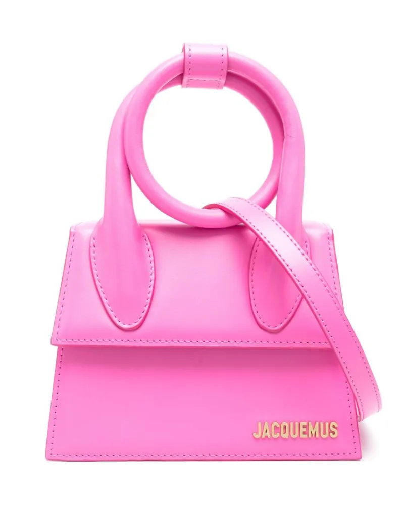 Jacquemus Le Chiquito Noeud Handtasche - Rosa Rosa
