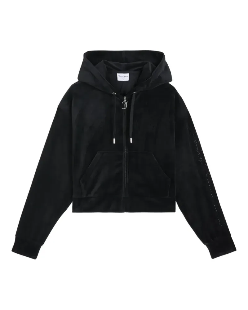 Juicy Couture Verzierter Hoodie - Schwarz Schwarz
