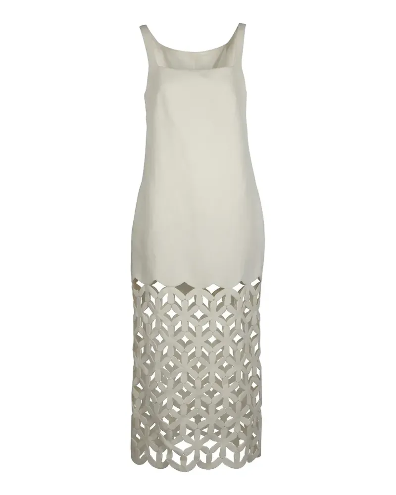 Valentino Garavani cut-out midi dress - Nude Nude