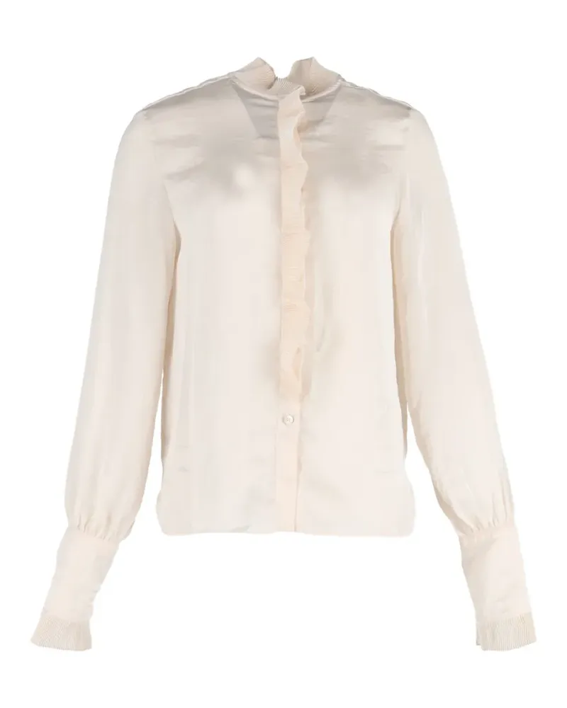 Philosophy Di Lorenzo Serafini T-Shirt mit Rüschenborten - Nude Nude