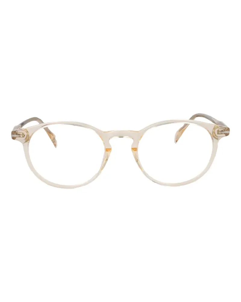EYEWEAR by DAVID BECKHAM Brille mit rundem Gestell - Gelb Gelb
