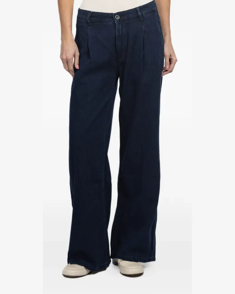 DL1961  pleated denim jeans - Blau Blau