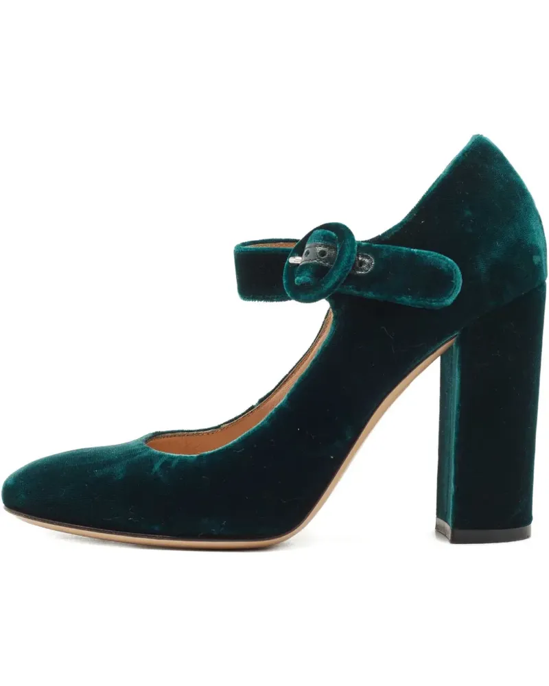 Gianvito Rossi Pumps aus Samt - Grau Grau