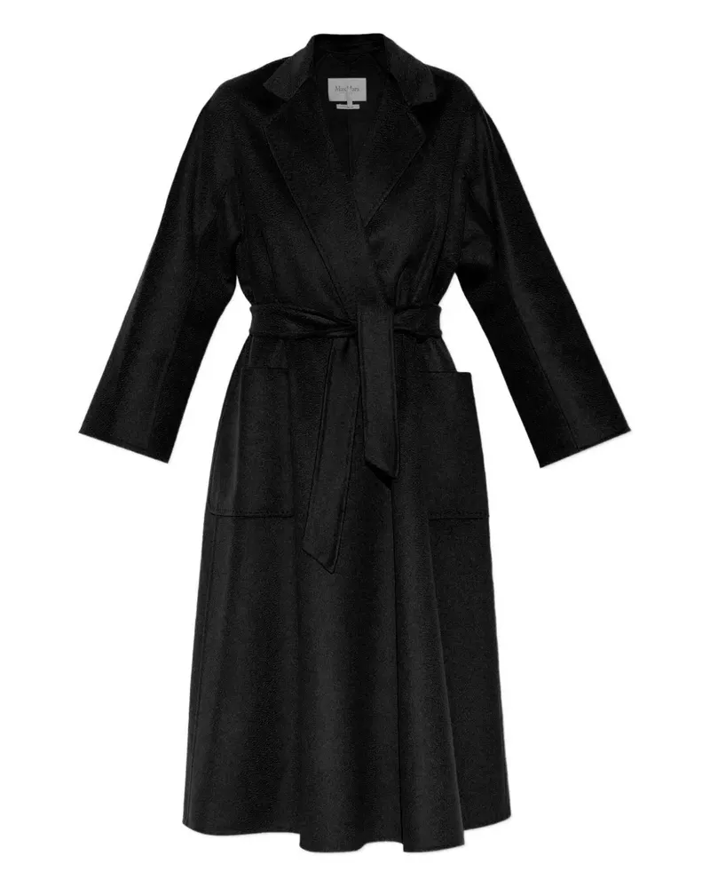 Max Mara Mantel aus Kaschmir - Schwarz Schwarz