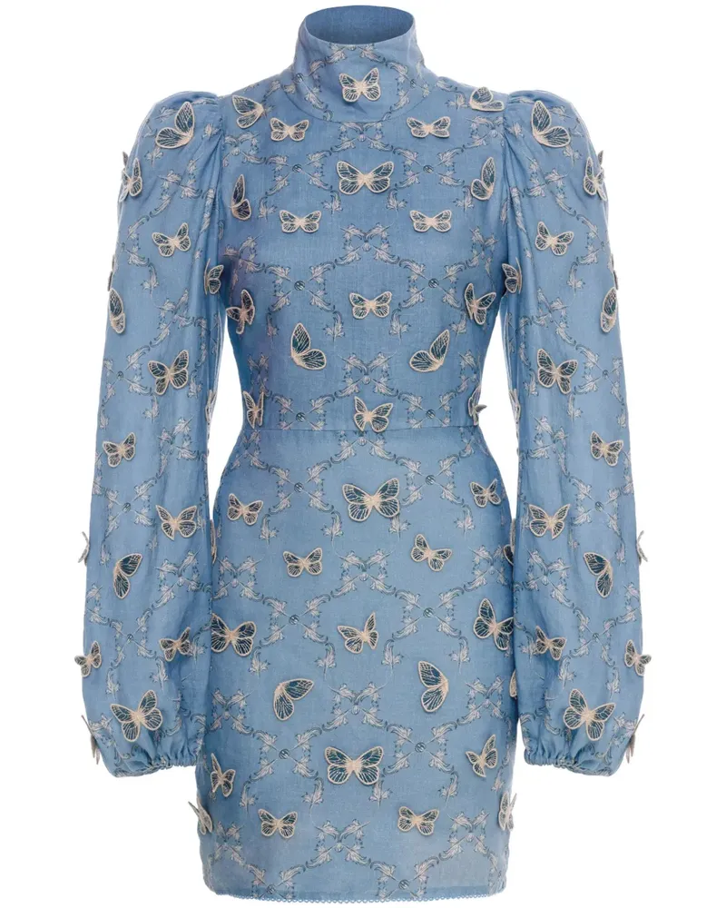 AGUA BENDITA Guaba Minikleid - Blau Blau