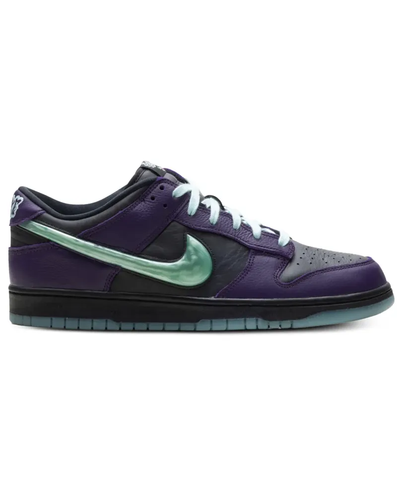Nike Dunk Low Retro Sneakers mit Swoosh - Violett Violett
