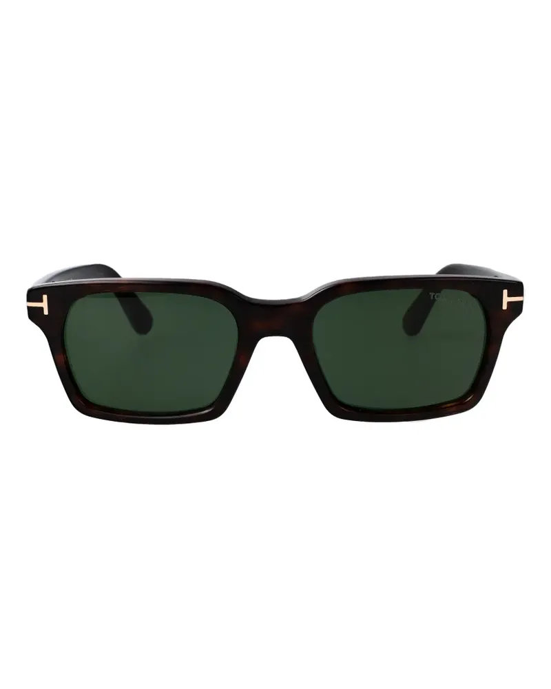Tom Ford Eckige Hayden-02 Sonnenbrille - Braun Braun