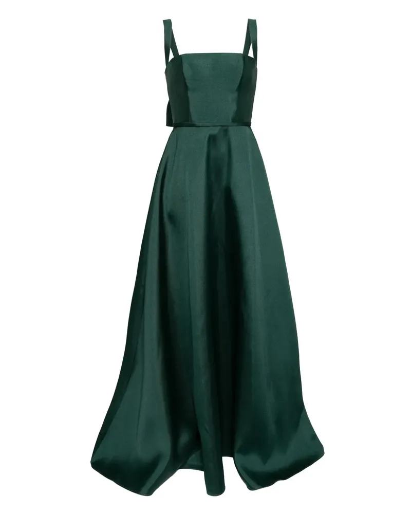 Amsale Abendkleid mit eckigem Ausschnitt - Grün Grün