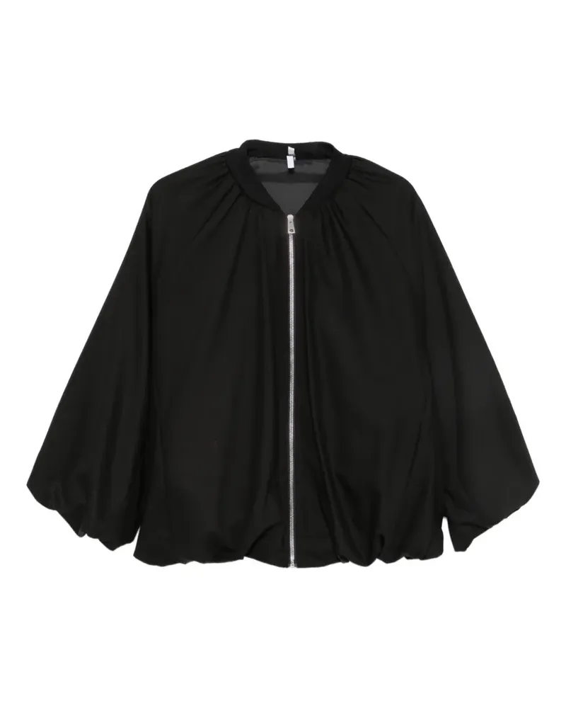 IMPERIAL Geraffte Bomberjacke - Schwarz Schwarz
