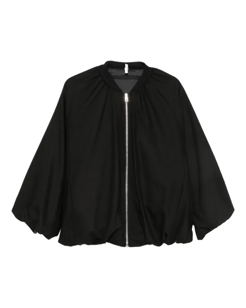 IMPERIAL Geraffte Bomberjacke - Schwarz Schwarz