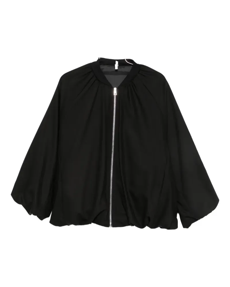 IMPERIAL Geraffte Bomberjacke - Schwarz Schwarz